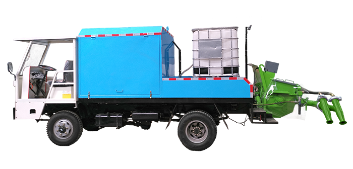 zkhp16c車載混凝土濕噴臺車